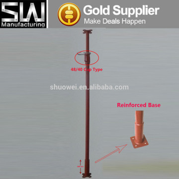 Shuowei metal Telescopic Supporting Adjustable Pole Of Scaffolding