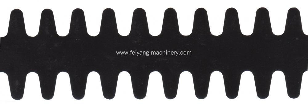 black tipping film for paper bag handle