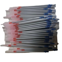 Silver Refill Leather Pen Set with Invisible Ink