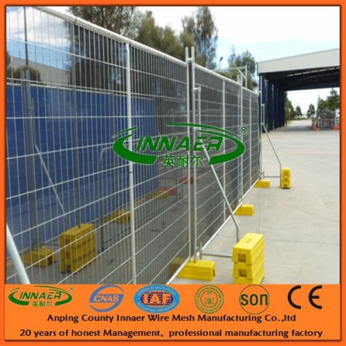 Innaer Hot Galvanized Temporary Fence / PVC Coated Temporary Fence