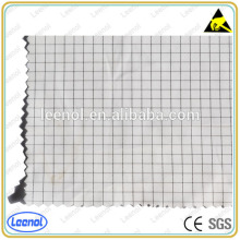 Customized Accept 100 Polyester ESD Fabric / 5mm Stripe Anti-static Fabric