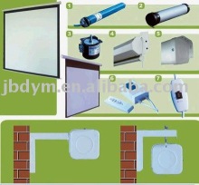 motorized projector screen with remote