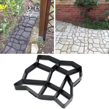 Garden Decoration DIY Path Maker Reusable Concrete Molds Cement Mold Paving Cement Stone Walk Paving Paver Concrete Brick Mold