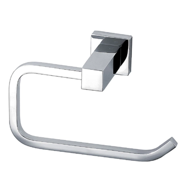 Zinc alloy paper towel rack for toilet