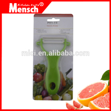green handle ceramic blade peeler