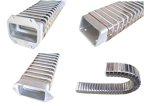 Enclosed Conduit Cable and Hose Carrier for Machine Tools Robots