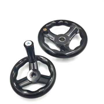 Solid Plastic Bakelite Handwheel With Handle