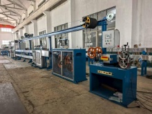 Dual wire extrusion line