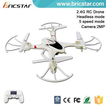Newest 5 speeds mode drone copters wireless control with headless mode.