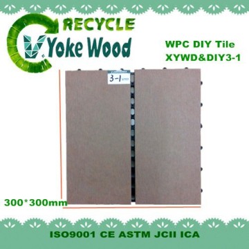 WPC waterproof outdoor decking tile