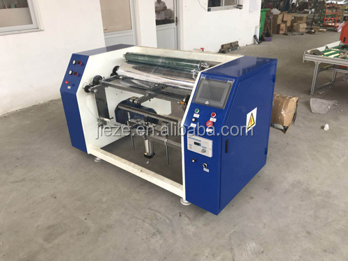 Aluminium Foil Roll/Cling Film Roll Rewinder Machine