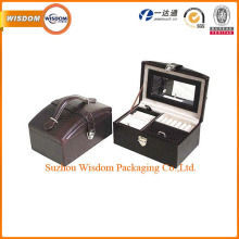 Customized pu leather storage box