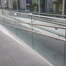 Indoor and outdoor engineering glass handrail accessories