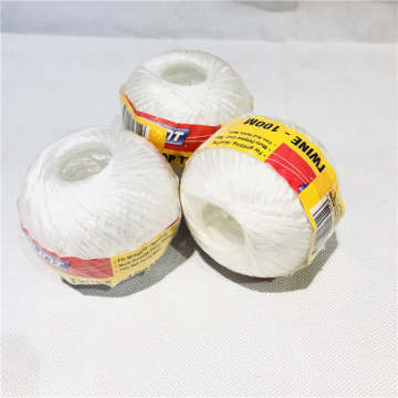 White PP Splitfilm Twisted Twine With Competitive Price