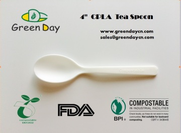 CPLA compostable cutlery | Pla biodegradable dinnerware sets