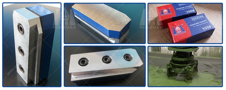 Resin bond abrasive diamond fickert for granite grinding