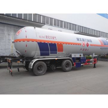 Xe chở khí đốt tự nhiên Lpg Xe chở xăng dầu bán rơ moóc