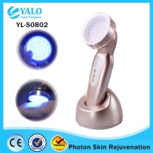 YL-S0802 Rechargeable Photon LED Skin Rejuvenation facial massager