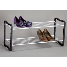 2 Tier Shoe Rack med godtycklig stapling