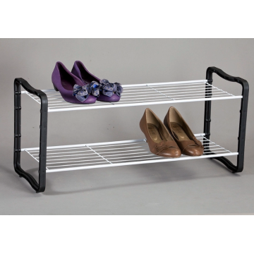 2 Tier Shoe Rack with arbitrary stacking