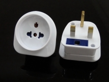 Enviromental Materials Italy Australia to UK Travel Adapter