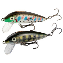 JOHNCOO 5cm Sinking Minnow Wobblers Fishing Lures for Trout, Perch & Jerkbait