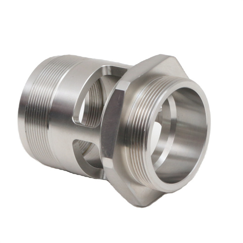 cnc machining SS316L stainless steel hydraulic pipe fittings