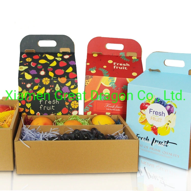 Corrugated Cardboard Fruit Box (PFT132)