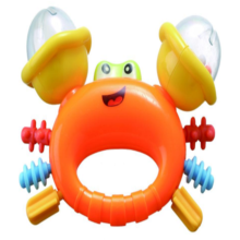 Zarok Perwerde Zarokek Cute Crab Rattle