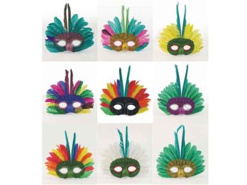 FEATHER MASK