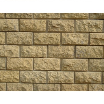 Elegant Yellow Sandstone Wall Cladding Tiles
