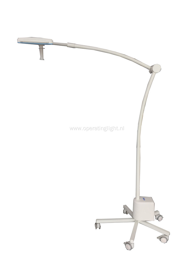 portable led examination lamp with castors