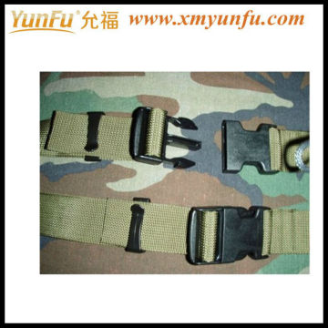 Custom buckles for seat belt webbing