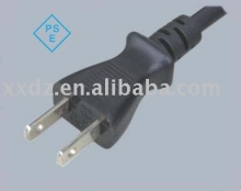 QP4(Japan plug) PSE power cords,flexible cable