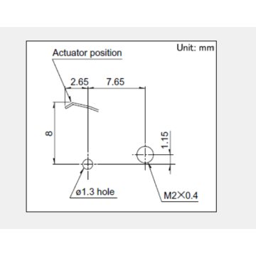 Universal type Detection switch