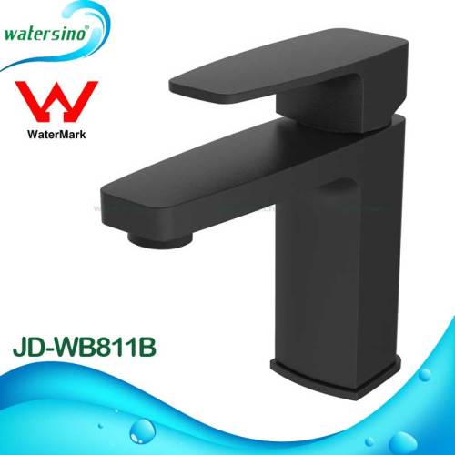 Sanitary ware watermark certification bathroom design black plated basin tap deck mounted basin mixer JD-WB811B