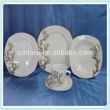 spanish style dinnerware set,italian style dinnerware set,unbreakable dinnerware set