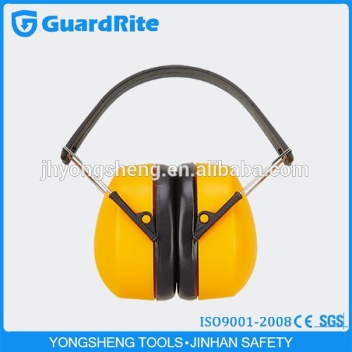 GuardRite Brand BIg Yellow Color Security Products Headbands Sound Proof Earmuff