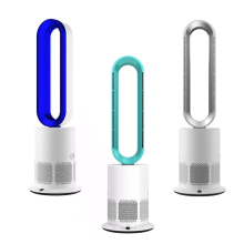 4 in 1 Household Cool Hot HEPA 11 Plasma Purifier Tower Fan