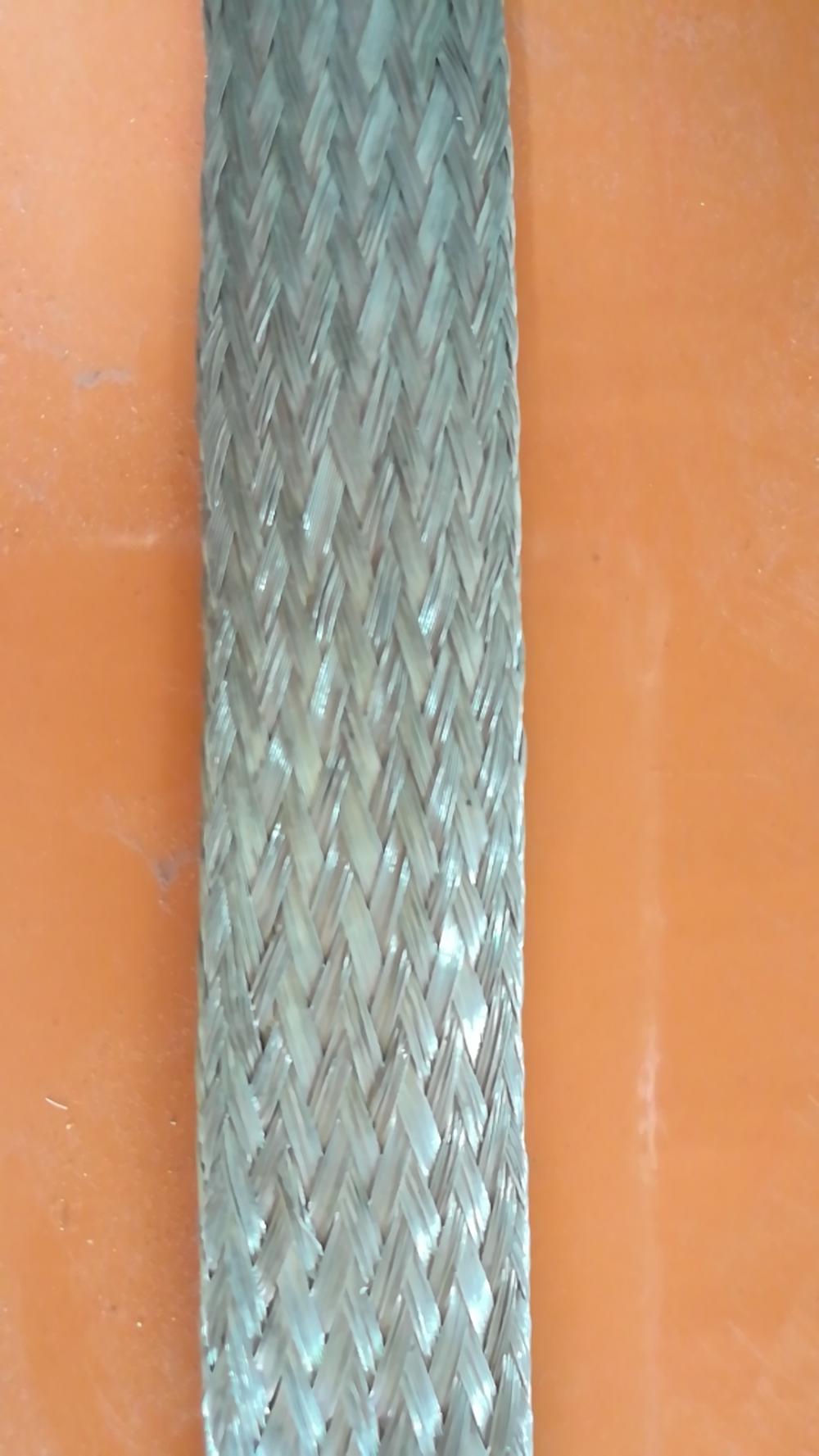 Tinned Copper Braided Sleeving EMI Ground Shielding