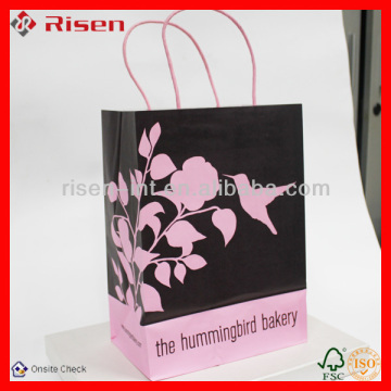 Fasion design paper bags from Wal-Mart