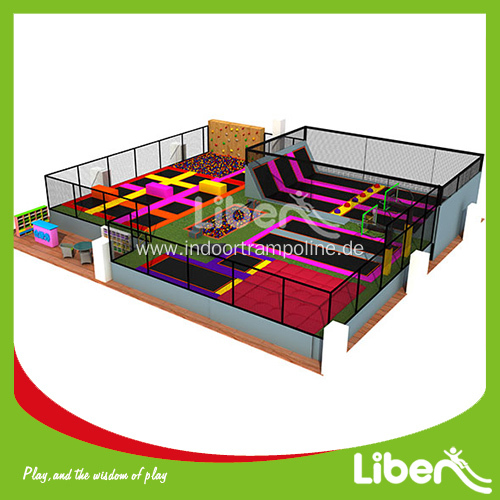 Professional kids indoor trampoline park for sale