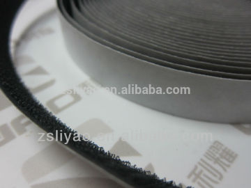 Self Adhesive Black Hook and Loop Sticky Back Tape Fabric Fastener