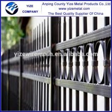 Garden decorative assembled wrought iron fence