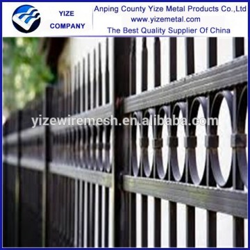 Garden decorative assembled wrought iron fence