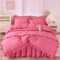 100% Polyester Soft Brushed Microfiber Fabric Bedding Set