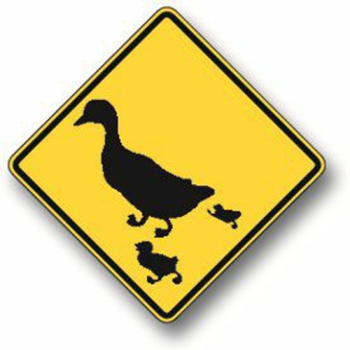 Slow Moving Vehicle Safety Triangle Traffic Sign