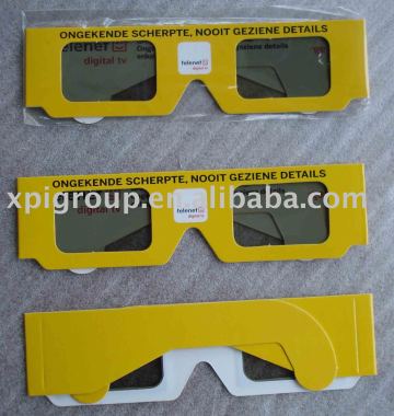 Circular polarized lens 3D glasses/linear polarized 3d glasses/3d glasses