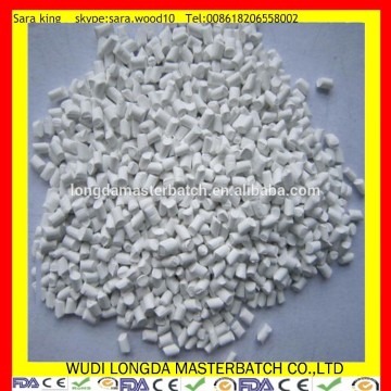 white masterbatch ldpe plastic granules