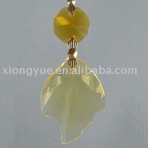 leaf shaple crystal chandelier drop in bulk